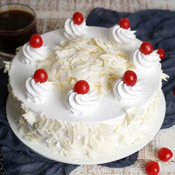 Classic White Forest Cake